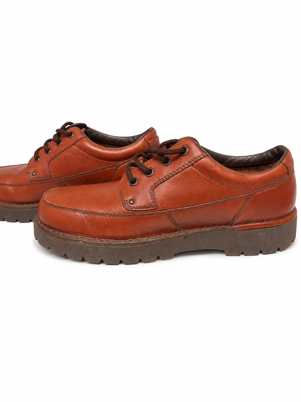 Rockport Men's 9.5 M Brown Leather Oxford M3945